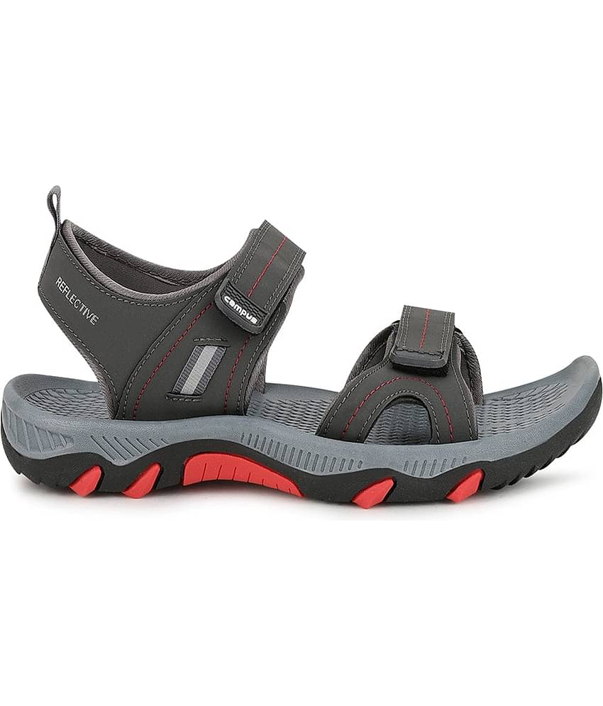 Campus - Dark Grey Men's Floater Sandals