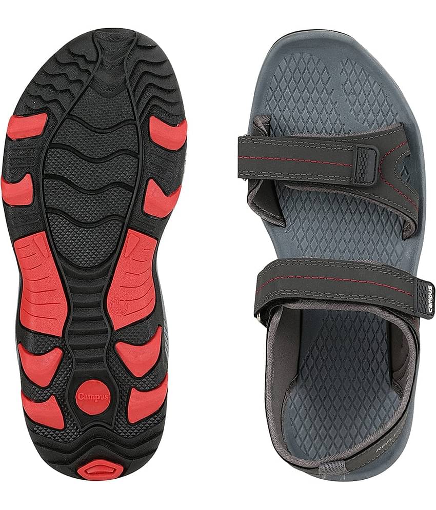Campus - Dark Grey Men's Floater Sandals