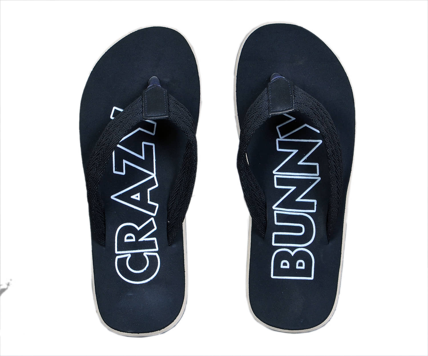 Crazy Bunny - Red Men's Thong Flip Flop