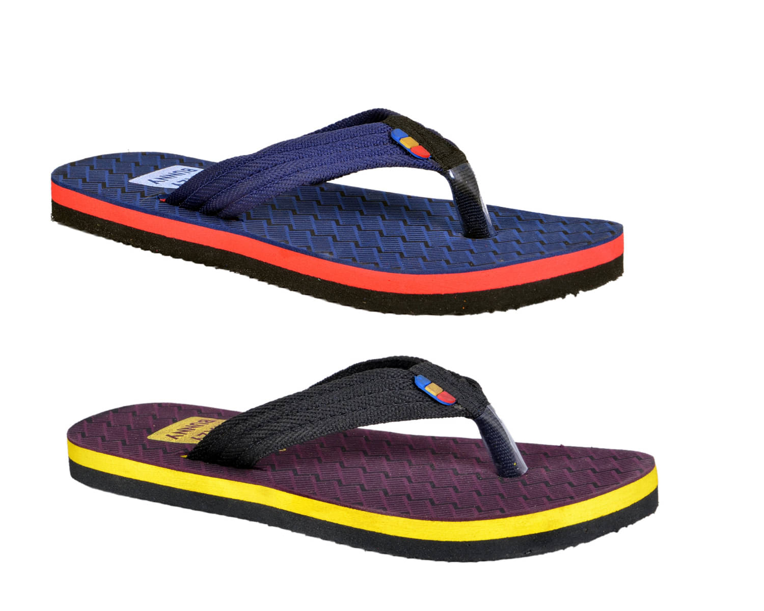    			Crazy Bunny Multicolor Men's Combo Slipper