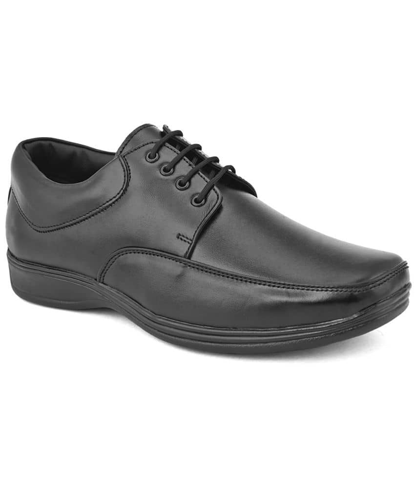 Fashion Victim - Black Men's Derby Formal Shoes - Formal Shoes | Buy online on ZillyBuy