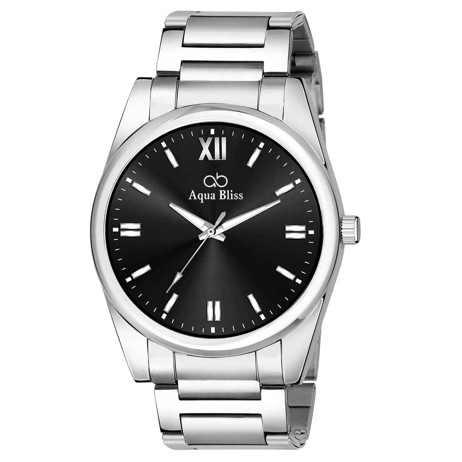 AQUA BLISS - Silver Stainless Steel Analog Men's Watch