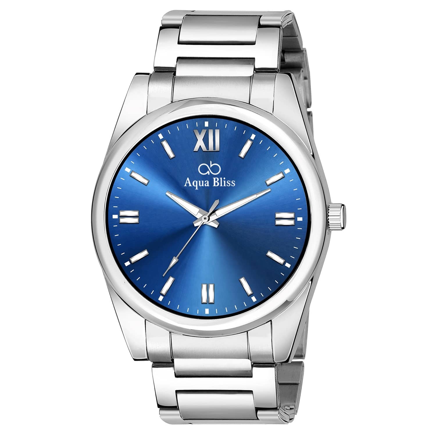 AQUA BLISS - Silver Stainless Steel Analog Men's Watch