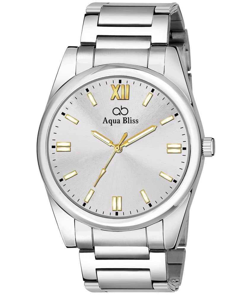 AQUA BLISS - Silver Stainless Steel Analog Men's Watch