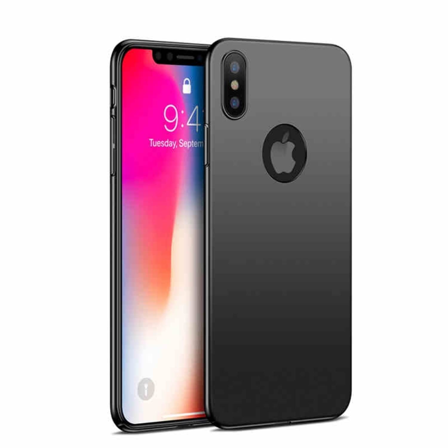 BEING STYLISH - Black Silicon Plain Cases Compatible For iPhone X ( Pack of 1 )     			BEING STYLISH - Black Silicon Plain Cases Compatible For iPhone X ( Pack of 1 )