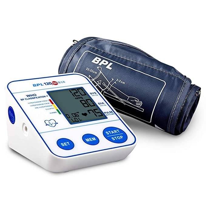BPL Medical Technologies120/80 B18 Digital Blood Pressure Monitor with USB Compatibility (White) BPL Medical Technologies120/80 B18 Digital Blood Pressure Monitor with USB Compatibility (White)