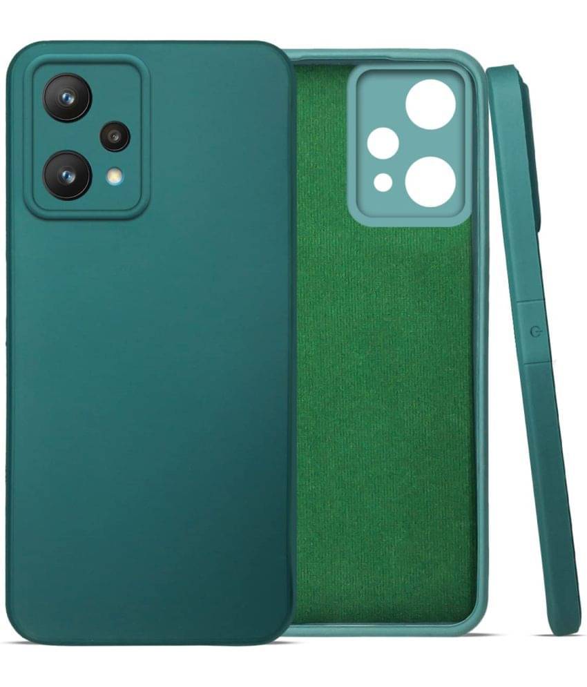 CASE VA - Green Silicon Plain Cases Compatible For Realme 9 4G ( Pack of 1 ) CASE VA - Green Silicon Plain Cases Compatible For Realme 9 4G ( Pack of 1 )