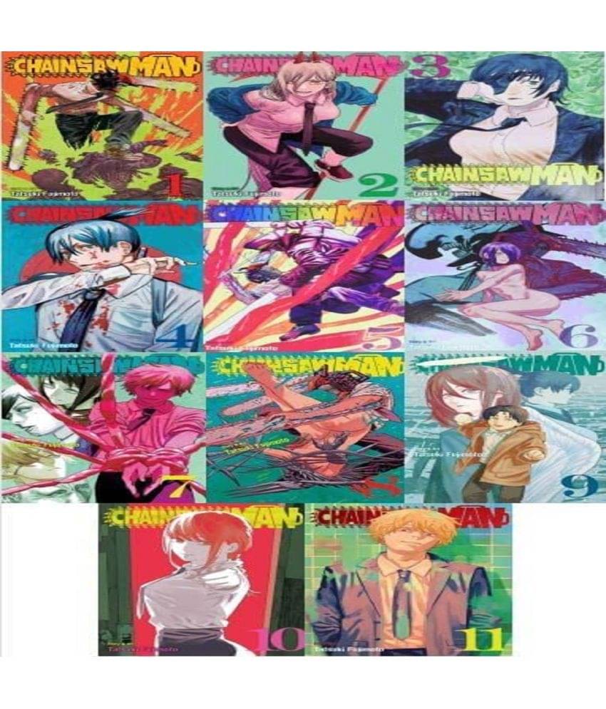     			Chainsaw Man Collection 11 book set volumes - OPOFOX Paperback – 1 January 2020