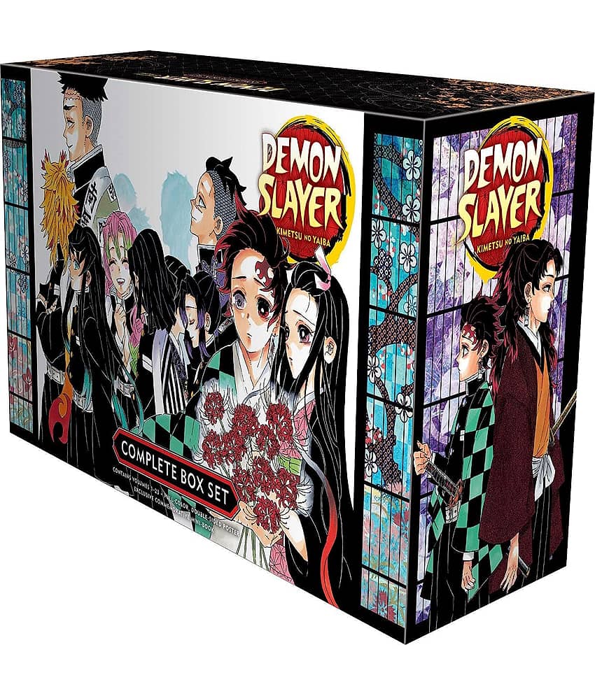 DEMONSLAYER COMPLETE BOX SET: Includes volumes 1-23 with premium (Demon Slayer: Kimetsu no Yaiba) Paperback – Import, 9 November 2021 - Stationery | Buy online on ZillyBuy