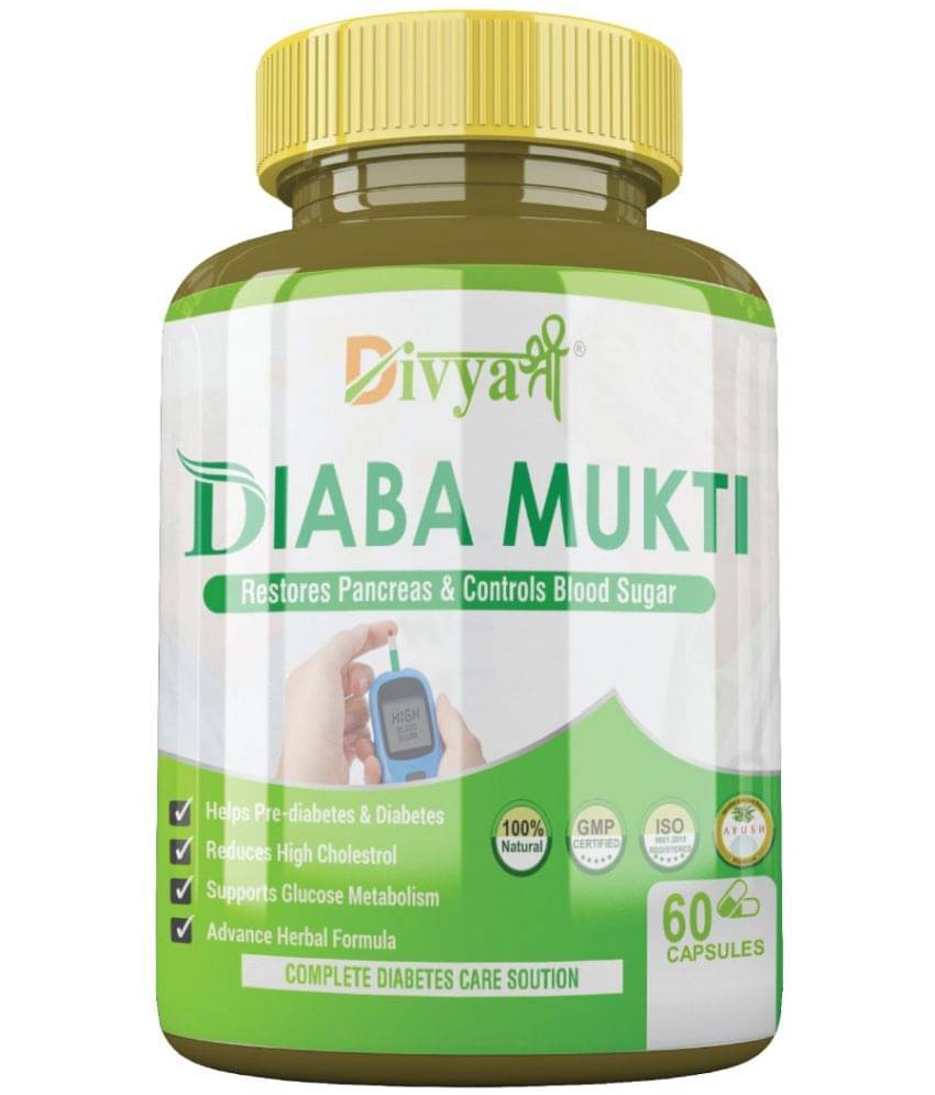 Divya Shree Diaba Mukti Capsule Capsule 60 No. of Tablets Divya Shree Diaba Mukti Capsule Capsule 60 No. of Tablets