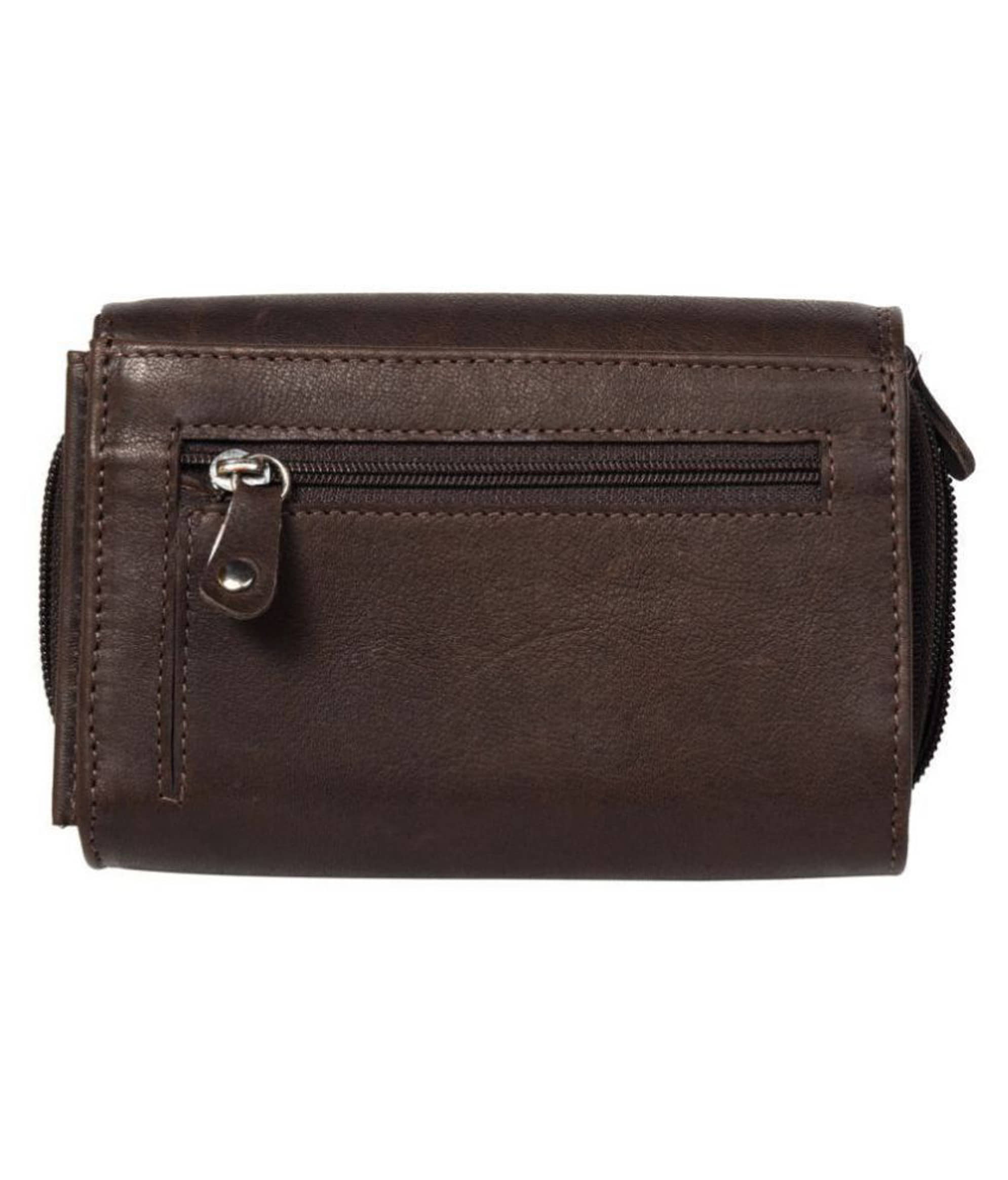 Ft - Leather Brown Women's Regular Wallet ( Pack of 1 ) - Handbags | Buy online on ZillyBuy