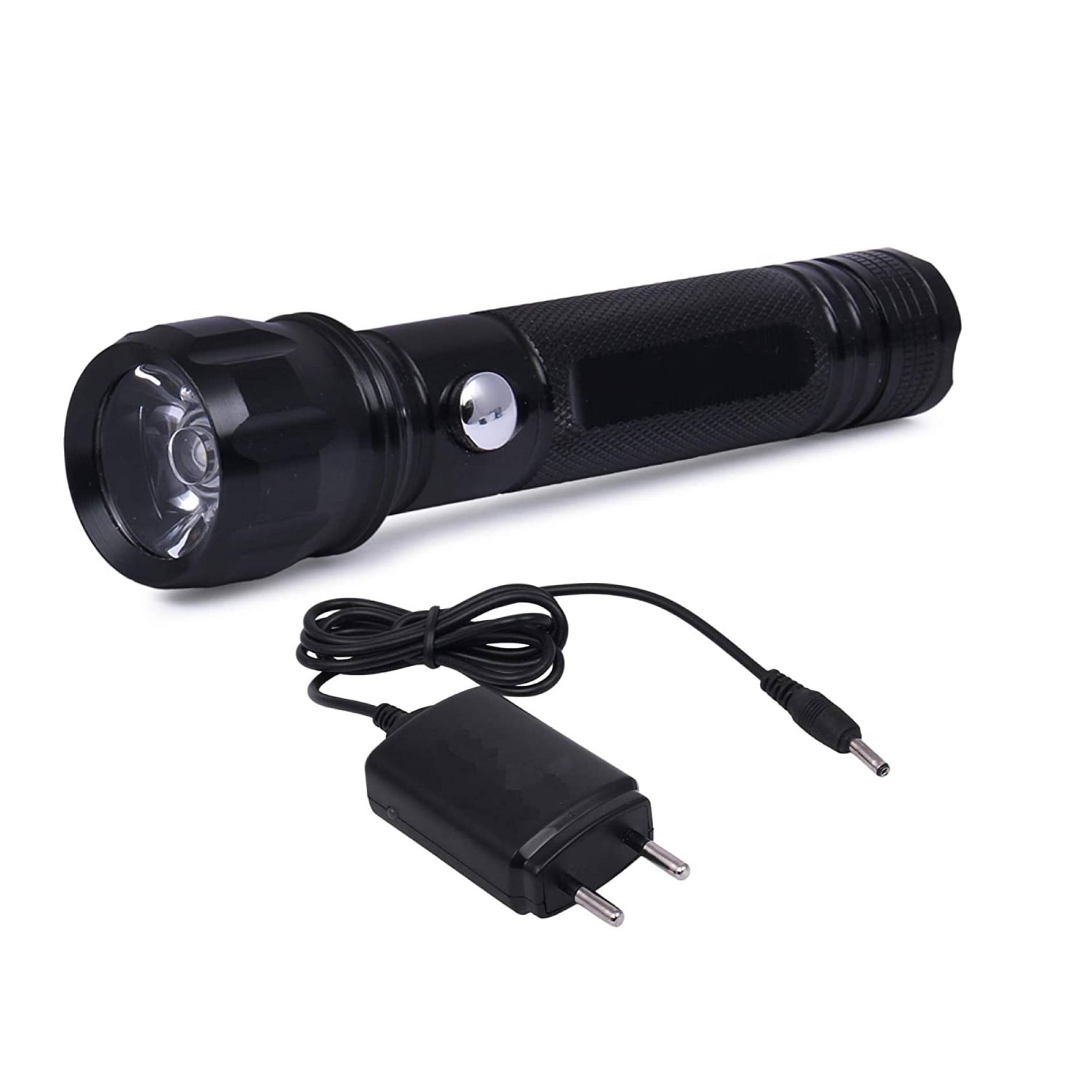     			Kadio - 2W Rechargeable Flashlight Torch ( Pack of 1 )