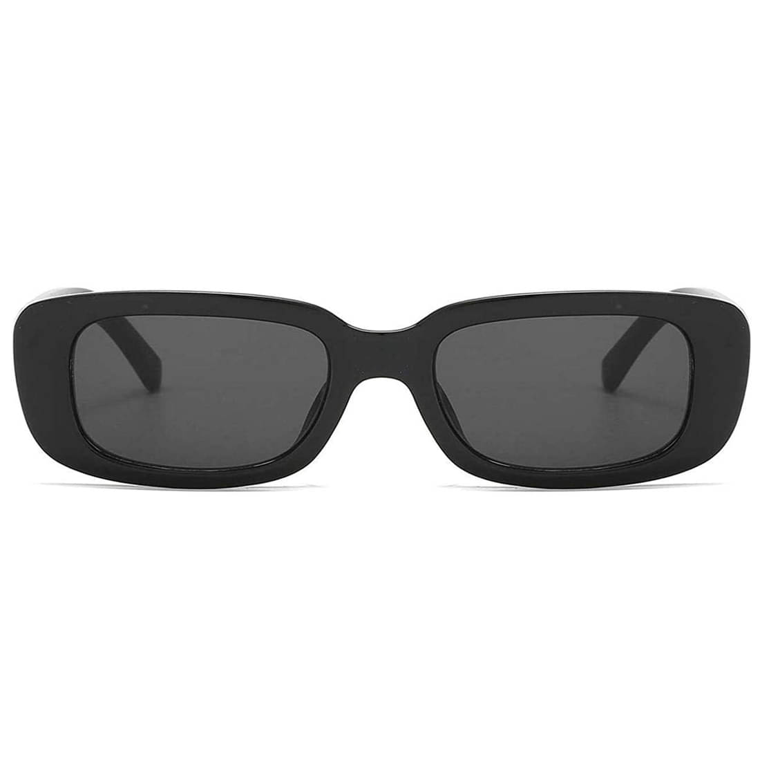 Kanny Devis - Black Rectangular Sunglasses ( Pack of 1 ) Kanny Devis - Black Rectangular Sunglasses ( Pack of 1 )