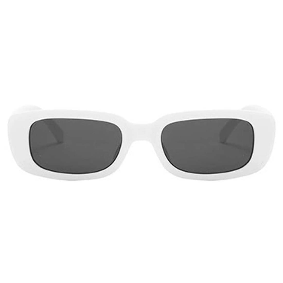 Kanny Devis - White Rectangular Sunglasses ( Pack of 1 ) Kanny Devis - White Rectangular Sunglasses ( Pack of 1 )
