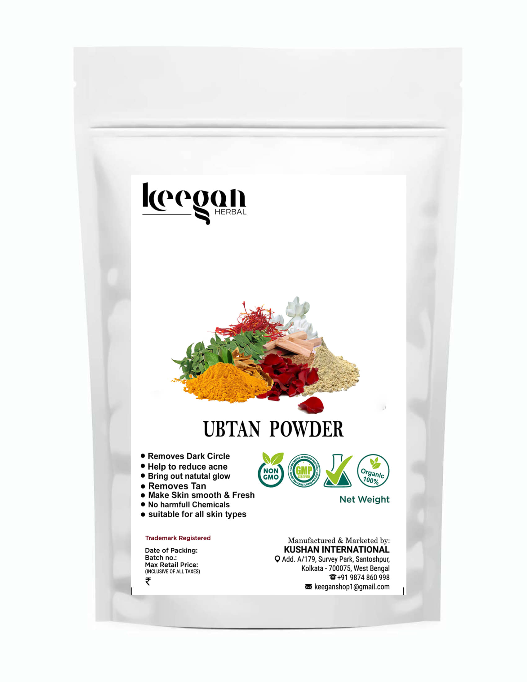 Keegan - Natural Glow Facial Kit For All Skin Type ( Pack of 1 )