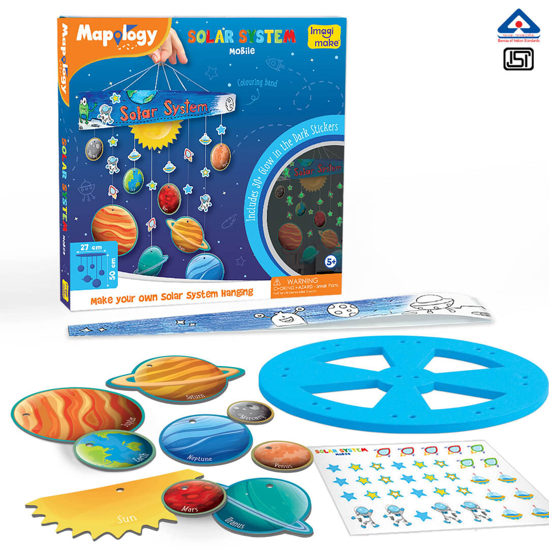     			Mapology Solar System Mobile DIY