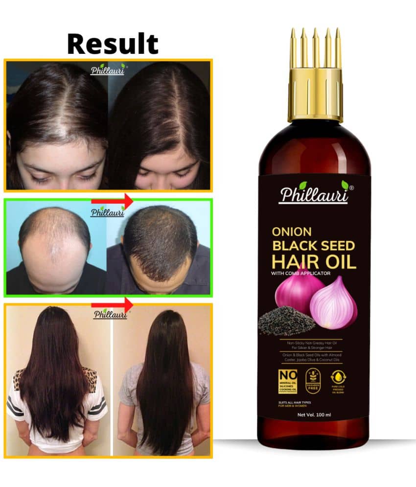 Phillauri - Hair Growth Onion Oil 500 ml ( Pack of 5 )