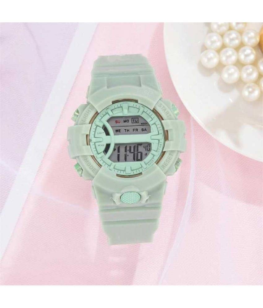 Renaissance Traders - Green Dial Digital Boys Watch ( Pack of 1 ) Renaissance Traders - Green Dial Digital Boys Watch ( Pack of 1 )