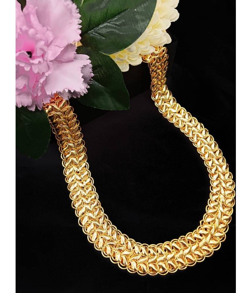 SHANKH-KRIVA Gold Plated Brass Chain ( Pack of 1 ) SHANKH-KRIVA Gold Plated Brass Chain ( Pack of 1 )