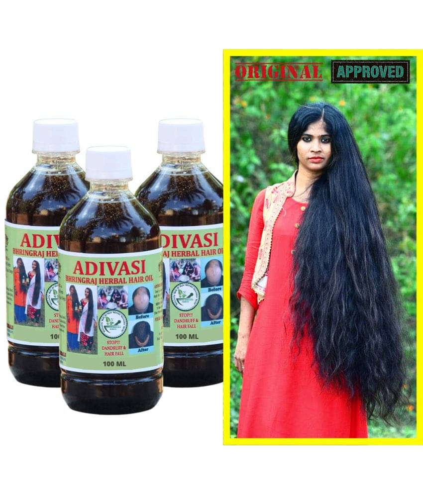 Smartdrops - Adivasi Anti Hair Fall Oil 100 ml ( Pack of 3 ) Smartdrops - Adivasi Anti Hair Fall Oil 100 ml ( Pack of 3 )