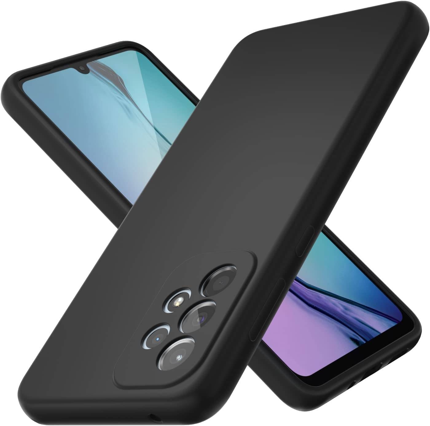 Spectacular Ace - Black Silicon Plain Cases Compatible For Samsung Galaxy A33 5G ( Pack of 1 )     			Spectacular Ace - Black Silicon Plain Cases Compatible For Samsung Galaxy A33 5G ( Pack of 1 )