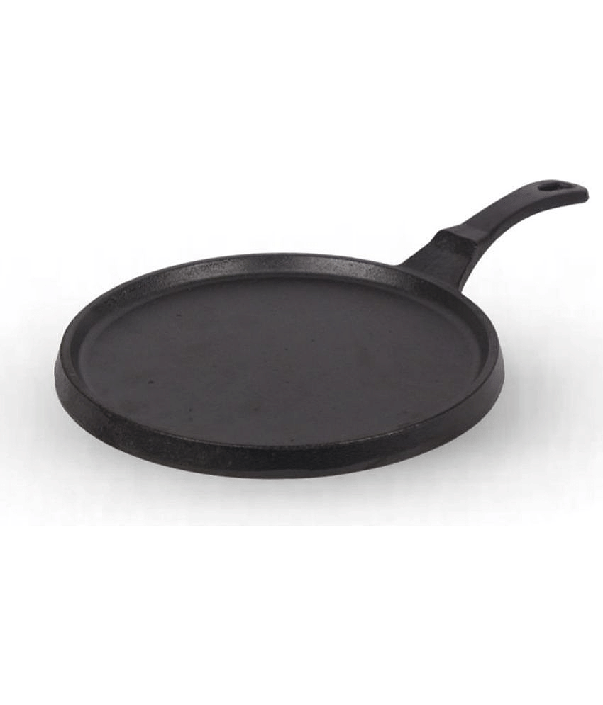 The Indus Valley - Cast Iron Flat Tawa ( Pack of 1 ) - Cookware | Buy online on ZillyBuy
