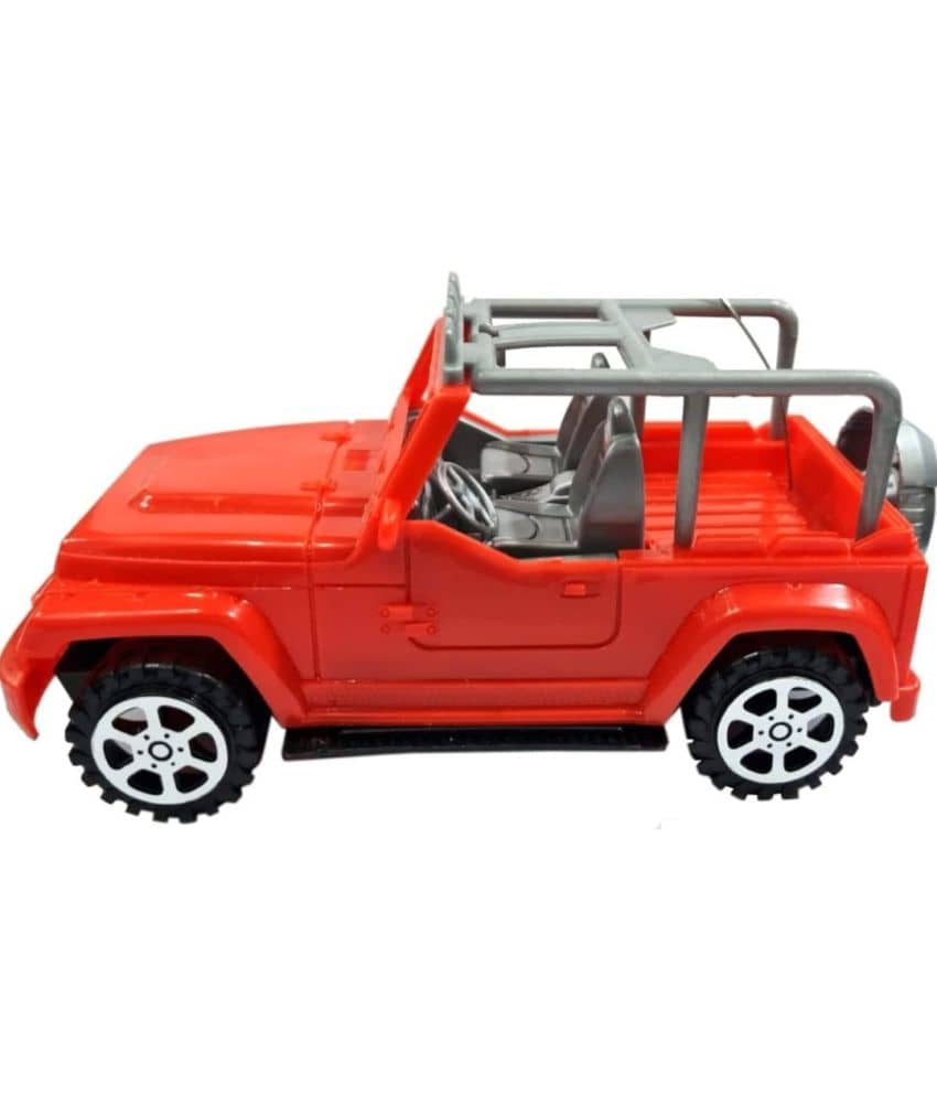 YESKART - Red Plastic Car ( Pack of 1 )
