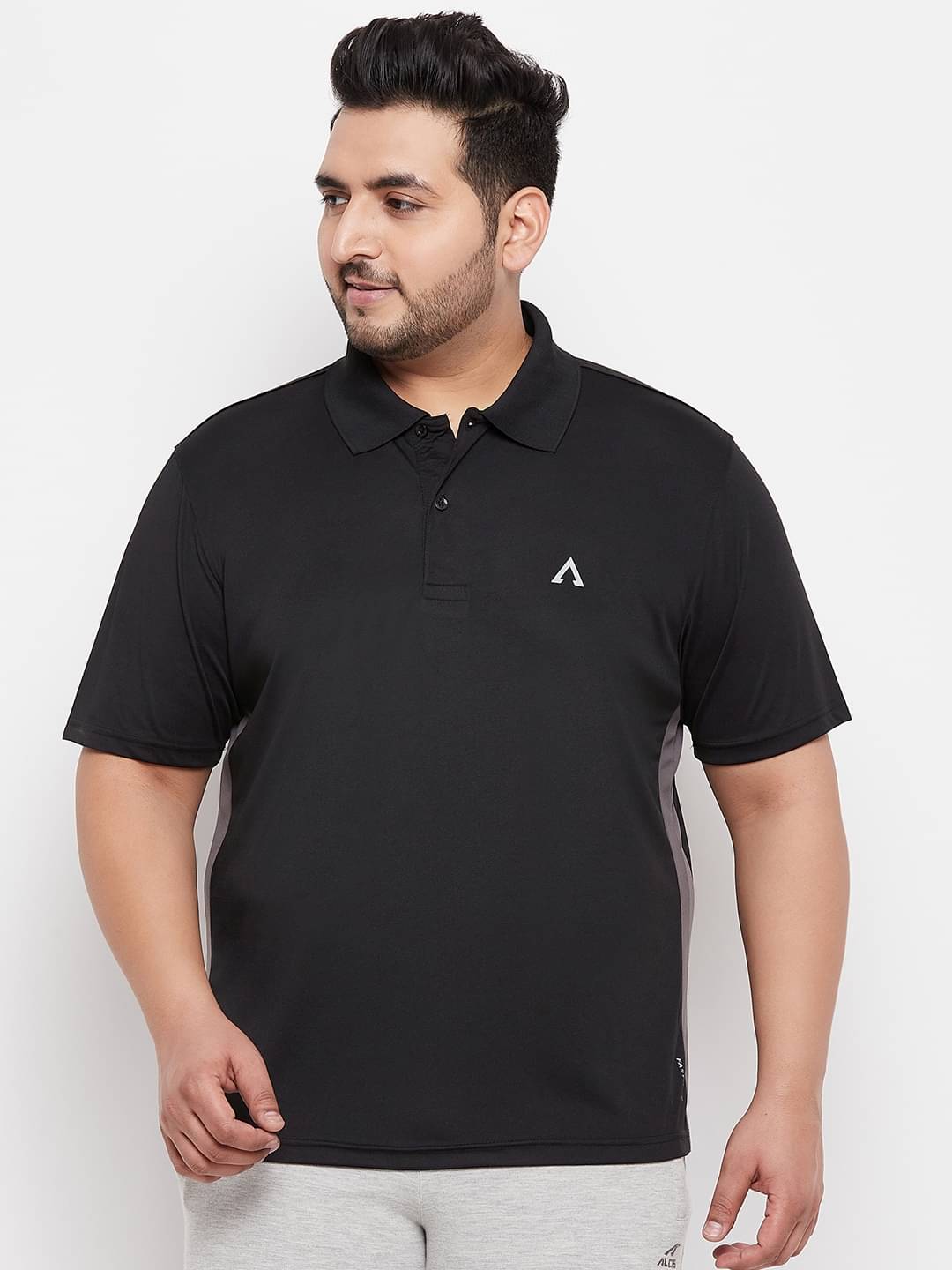     			AUSTIVO - Black Polyester Regular Fit Men's Sports Polo T-Shirt ( Pack of 1 )