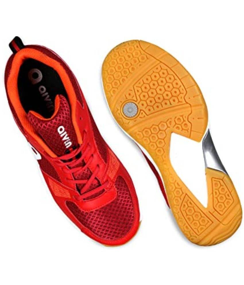     			Aivin ATTRACT Badminton Non-Marking Red Male