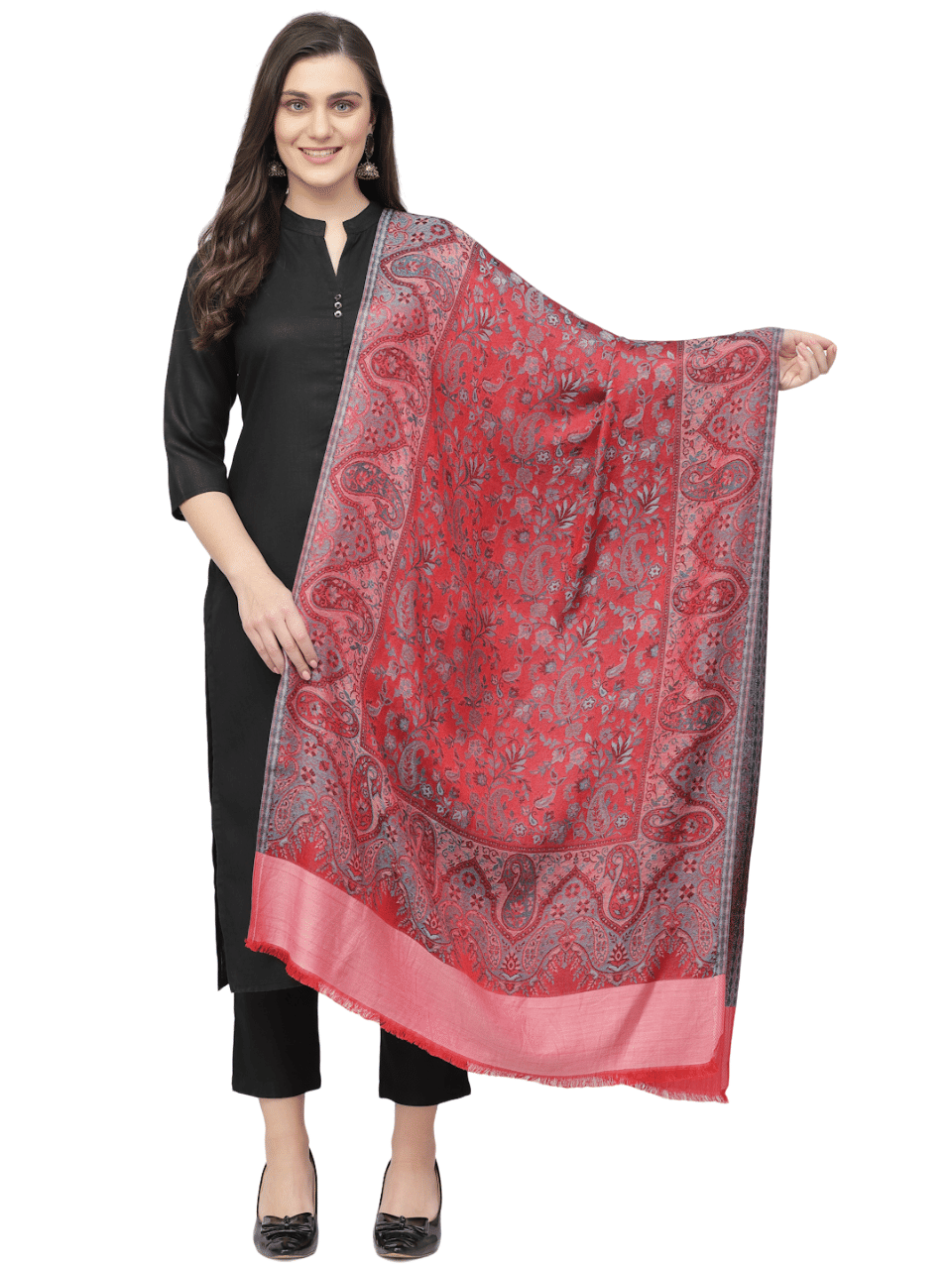 Anekaant - Multicolor Synthetic Women's Stole ( Pack of 1 ) Anekaant - Multicolor Synthetic Women's Stole ( Pack of 1 )