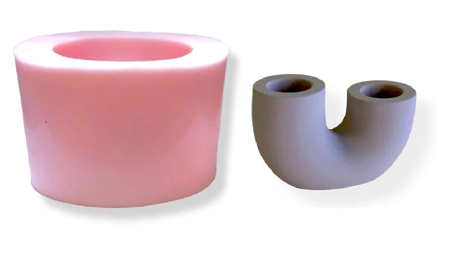 Craftial curve Silicone Cup Cake Moulds 180 mL Craftial curve Silicone Cup Cake Moulds 180 mL