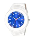 EMPERO - White PU Analog Men's Watch