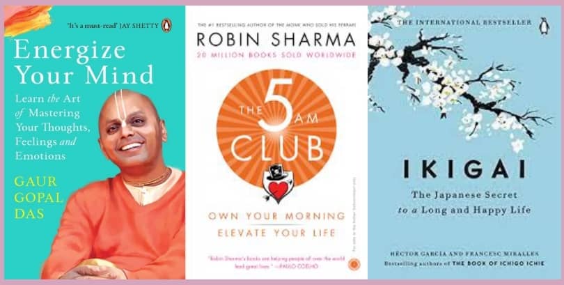 Energize Your Mind + 5 Am Club + Ikigai - Stationery | Buy online on ZillyBuy