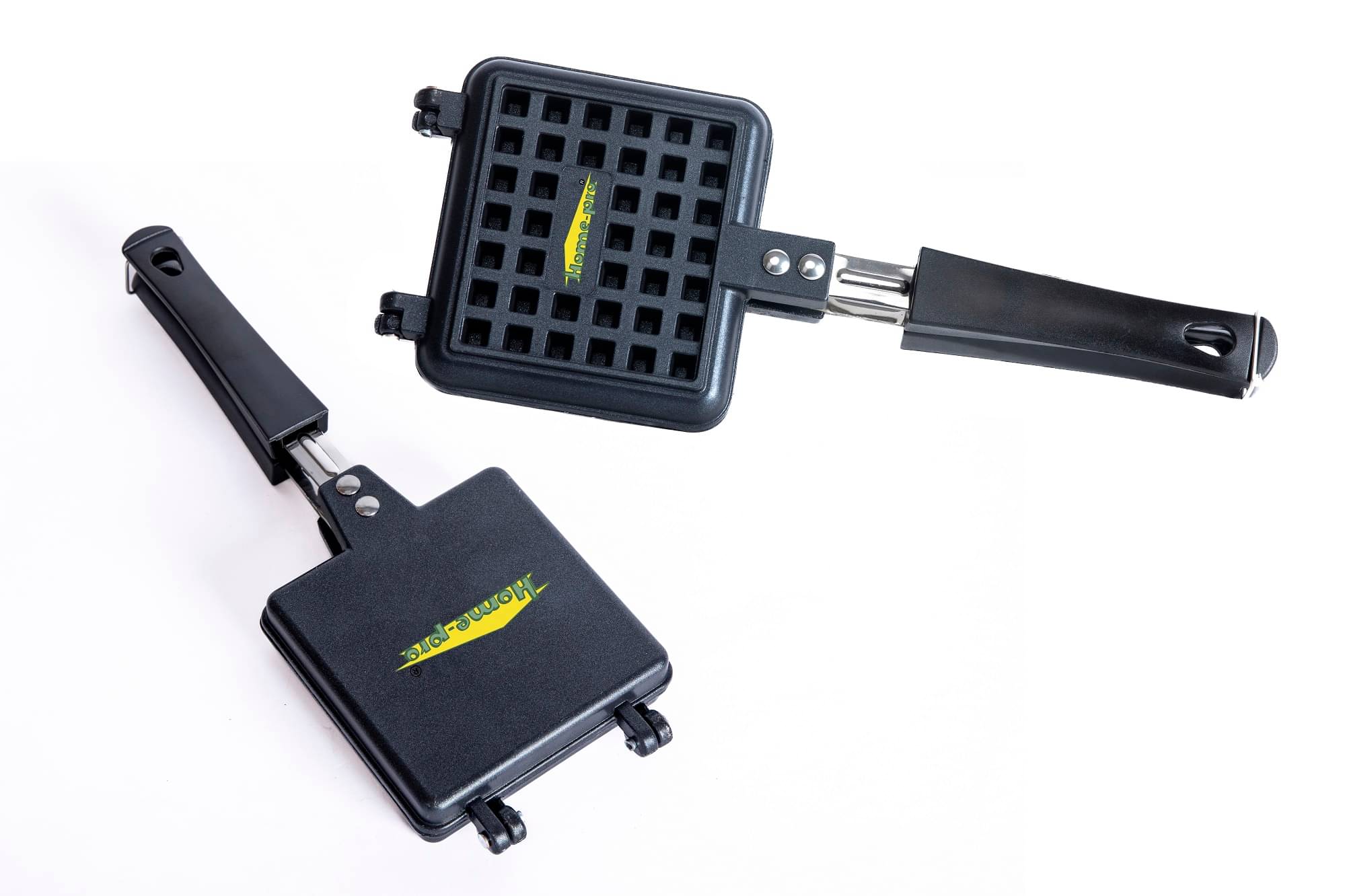     			HomePro-Non Stick Waffle Maker & Bread Toaster Bakelite Handle Combo Pack