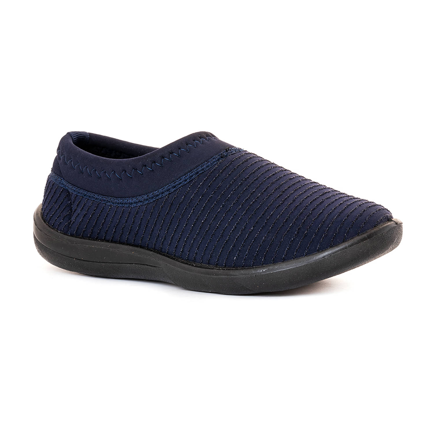     			Khadim's - Navy Blue Women's Slip On