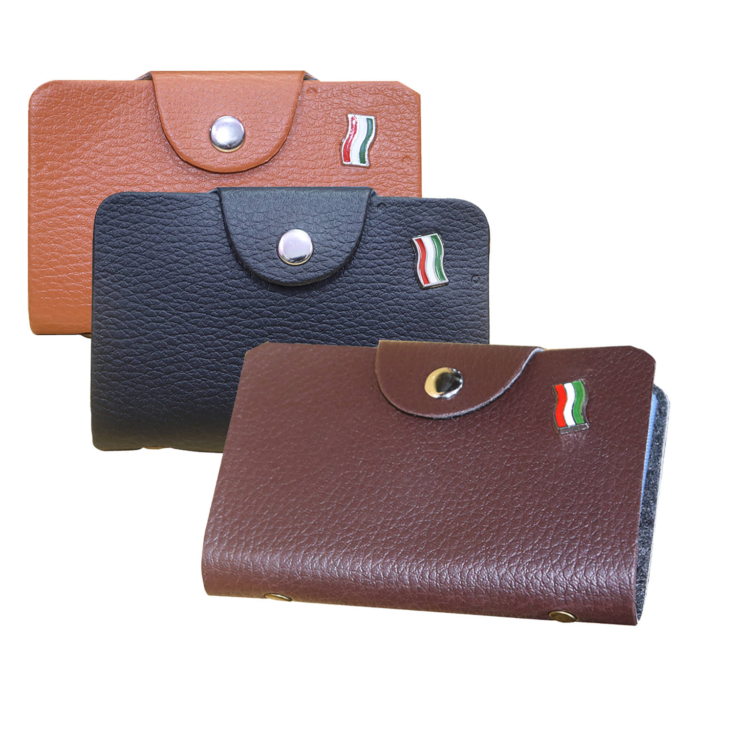 Kopila - PU Leather Card Holder ( Pack 3 )