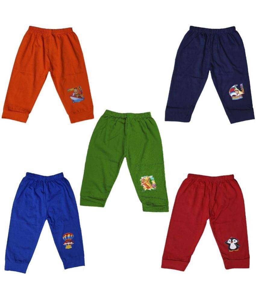 LITTLE PANDA Pack of 5 Baby Boys Cotton Blend Pyjama ( Multicolor ) LITTLE PANDA Pack of 5 Baby Boys Cotton Blend Pyjama ( Multicolor )