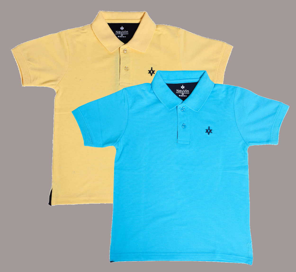 NEUVIN Pack of 8 Boys Cotton Blend T-Shirt ( Multi Color )