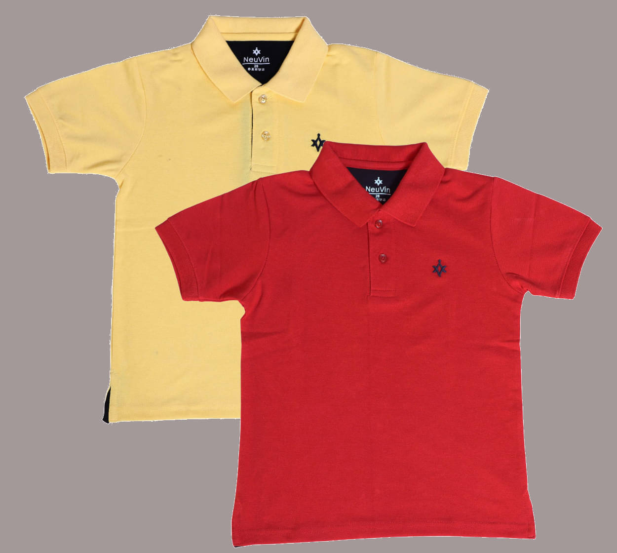     			NEUVIN Pack of 3 Boys Cotton Blend T-Shirt ( Multi Color )