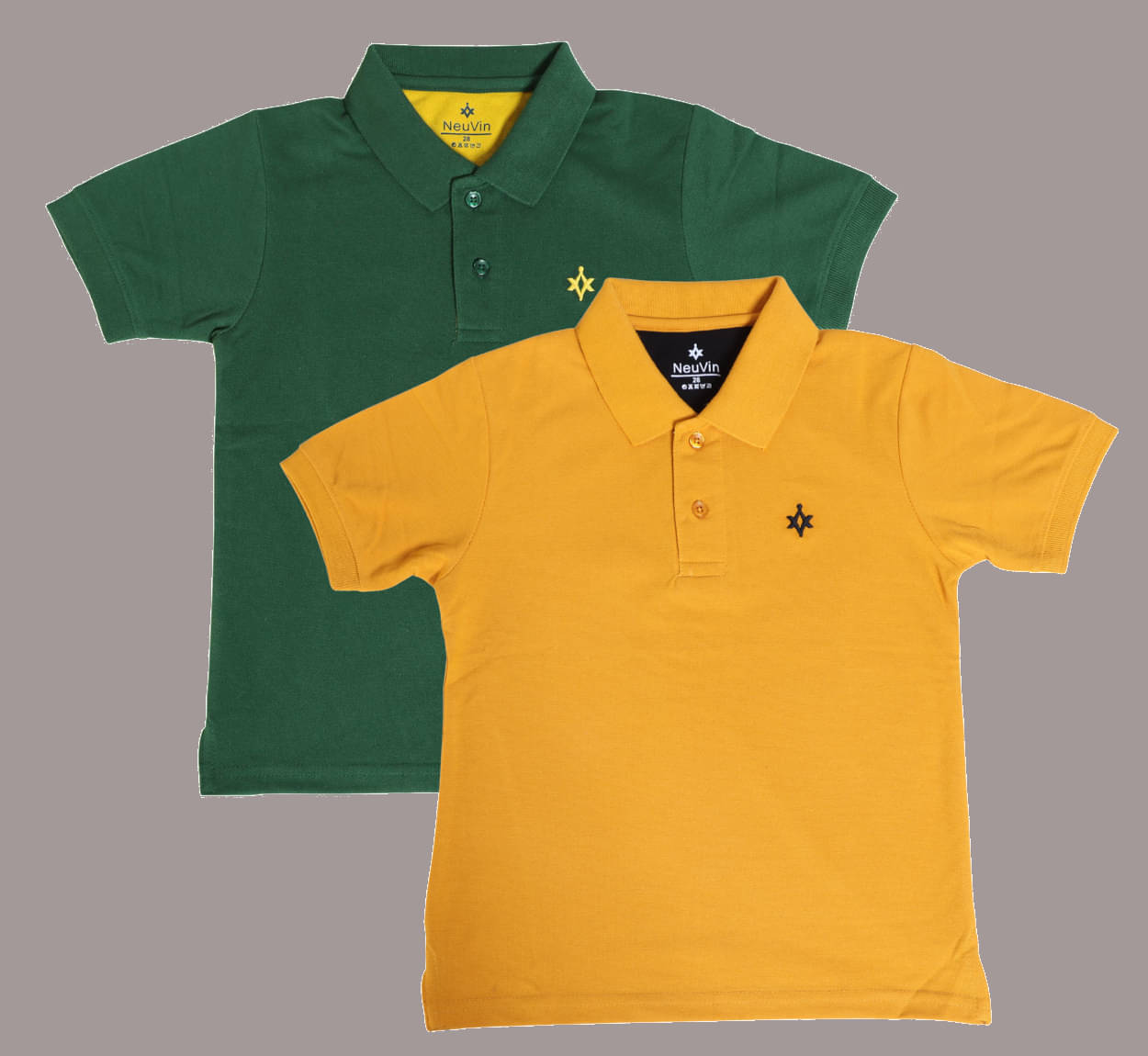     			NEUVIN Pack of 1 Boys Cotton Blend T-Shirt ( Multi Color )