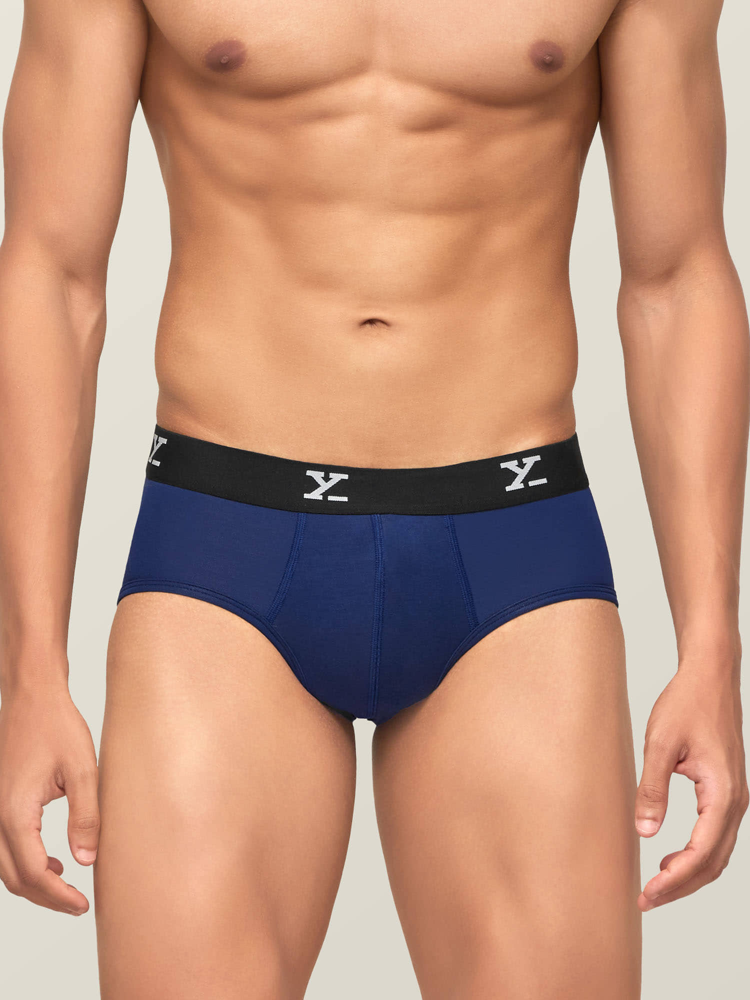 XYXX Pack of 1 Modal Briefs For Men's ( Blue )