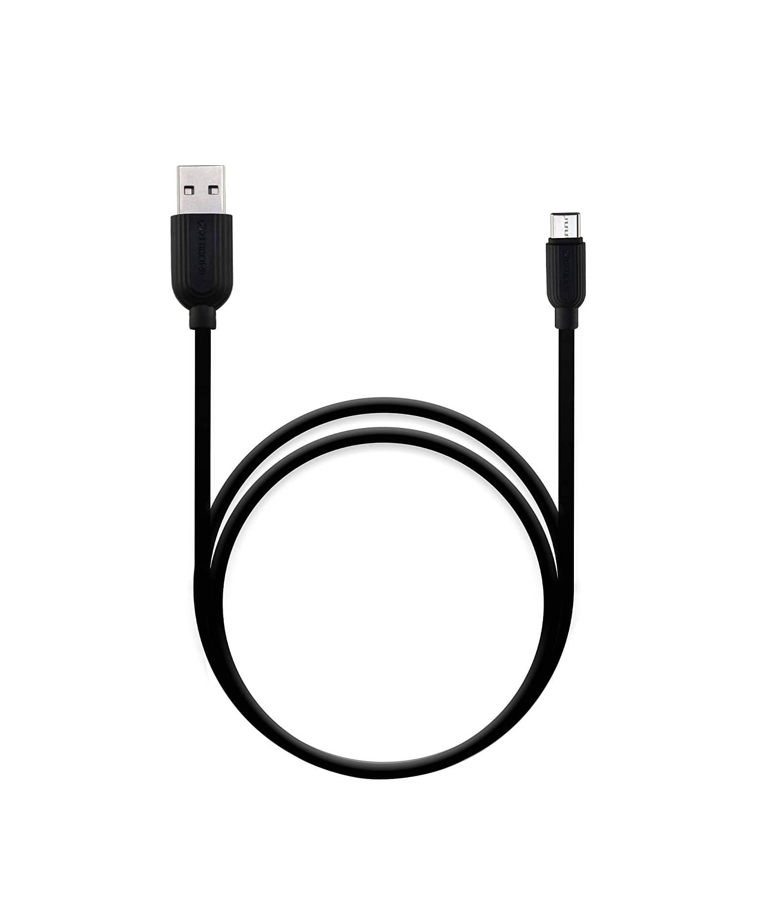Zebronics - Black 3A Type C Cable 1 Meter Zebronics - Black 3A Type C Cable 1 Meter