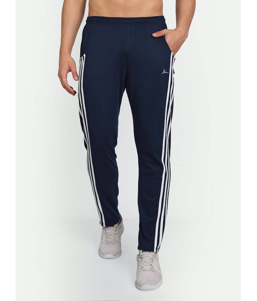 Zeffit - Black Cotton Blend Men's Trackpants ( Pack of 1 ) - Track Pants | Buy online on ZillyBuy