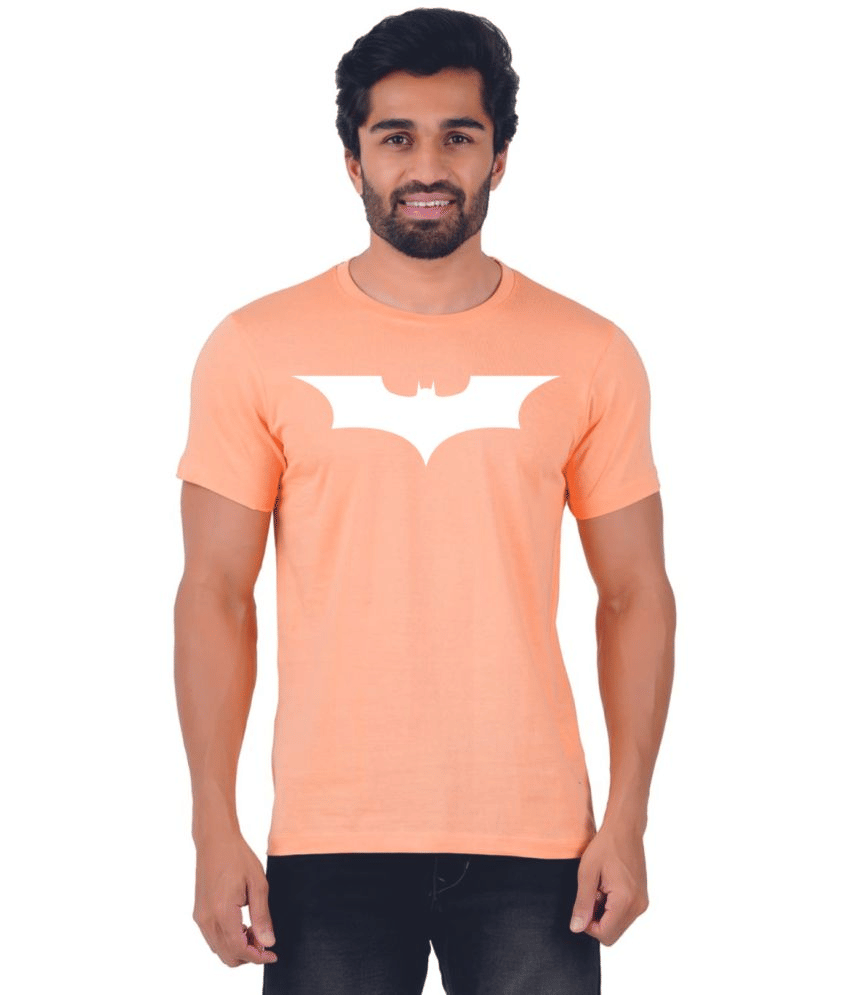 ferocious Pack of 1 Cotton Regular Fit Men's T-Shirt ( Orange ) ferocious Pack of 1 Cotton Regular Fit Men's T-Shirt ( Orange )