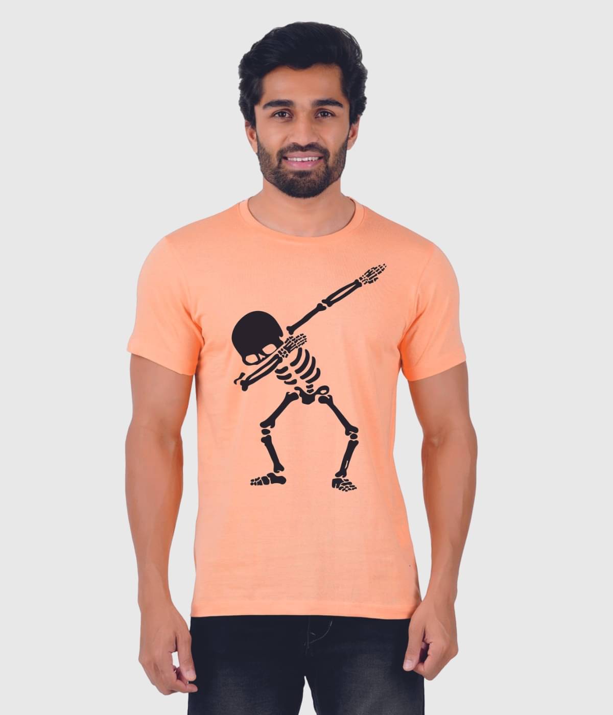 ferocious Pack of 1 Cotton Regular Fit Men's T-Shirt ( Orange ) ferocious Pack of 1 Cotton Regular Fit Men's T-Shirt ( Orange )