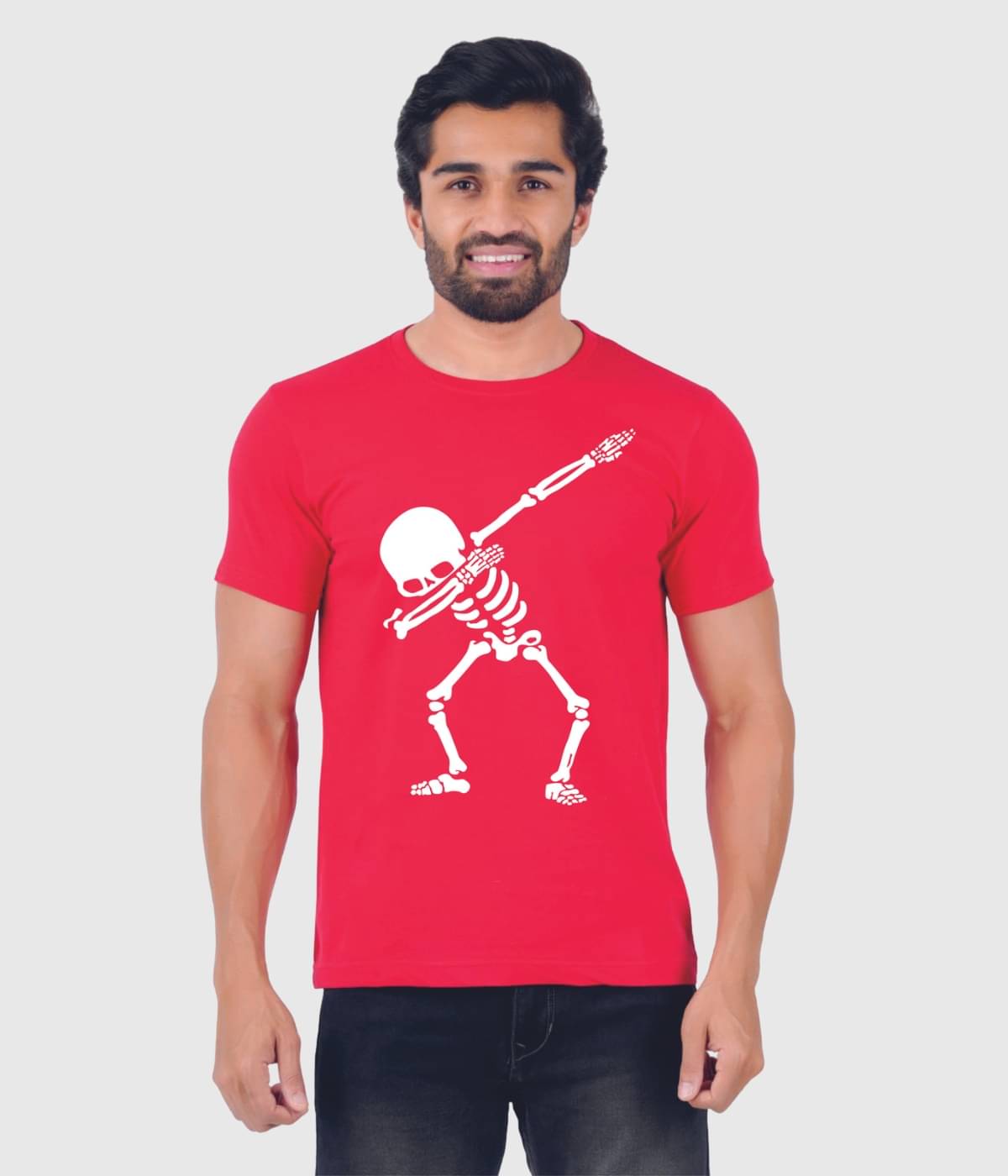     			ferocious Pack of 1 Cotton Regular Fit Men's T-Shirt ( Red )