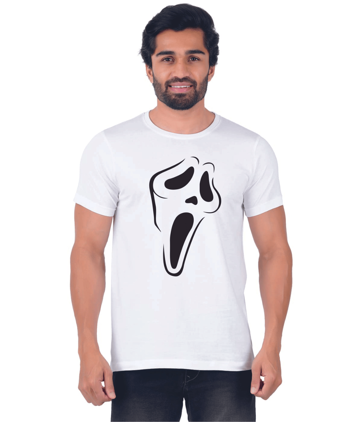 ferocious Pack of 1 Cotton Regular Fit Men's T-Shirt ( White ) ferocious Pack of 1 Cotton Regular Fit Men's T-Shirt ( White )