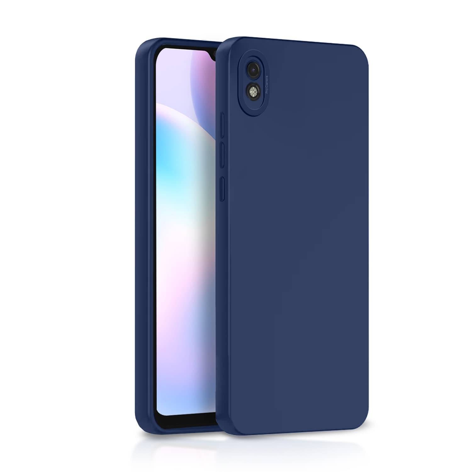 CASE VA - Blue Silicon Plain Cases Compatible For Xiaomi Redmi 9i ( Pack of 1 ) CASE VA - Blue Silicon Plain Cases Compatible For Xiaomi Redmi 9i ( Pack of 1 )