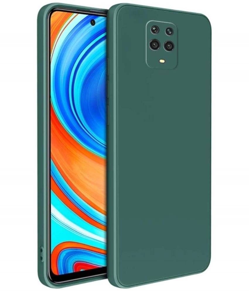 CASE VA - Green Silicon Plain Cases Compatible For Xiaomi Poco M2 Pro ( Pack of 1 ) CASE VA - Green Silicon Plain Cases Compatible For Xiaomi Poco M2 Pro ( Pack of 1 )