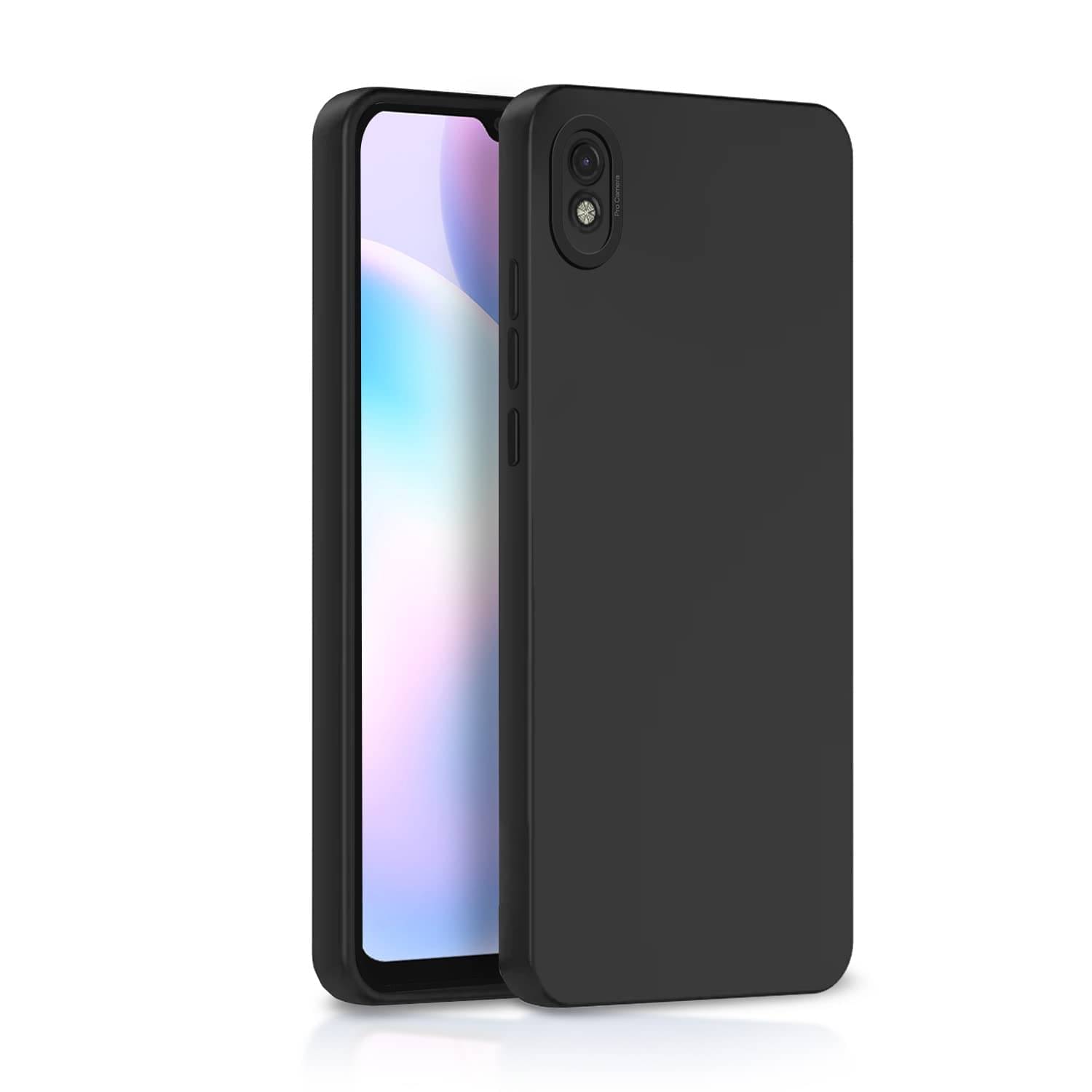 Case Vault Covers - Black Silicon Plain Cases Compatible For Redmi 9A sport ( Pack of 1 ) Case Vault Covers - Black Silicon Plain Cases Compatible For Redmi 9A sport ( Pack of 1 )